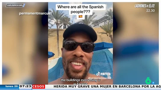 Un estadounidense de vacaciones en Benidorm no encuentra a españoles en la playa: "¿Dónde están?" Un estadounidense de vacaciones en Benidorm no encuentra a españoles en la playa: "¿Dónde están?"