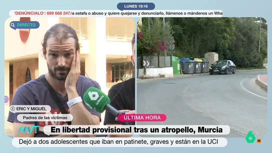 MVT La denuncia de los padres de los menores atropellados en Murcia: "Lo que ha hecho este hombre no tiene perdón de dios" MVT La denuncia de los padres de los menores atropellados en Murcia: "Lo que ha hecho este hombre no tiene perdón de dios"