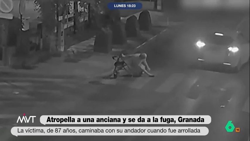 Detenido un conductor tras atropellar a una anciana de 87 años y darse a la fuga en Granada Detenido un conductor tras atropellar a una anciana de 87 años y darse a la fuga en Granada