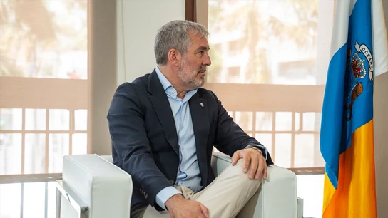 Imagen de archivo del presidente de Canarias, Fernando Clavijo. Imagen de archivo del presidente de Canarias, Fernando Clavijo.