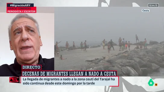 ARV-Cembrero reflexiona sobre la situación en Ceuta: "Está bastante peor que Canarias" ARV-Cembrero reflexiona sobre la situación en Ceuta: "Está bastante peor que Canarias"