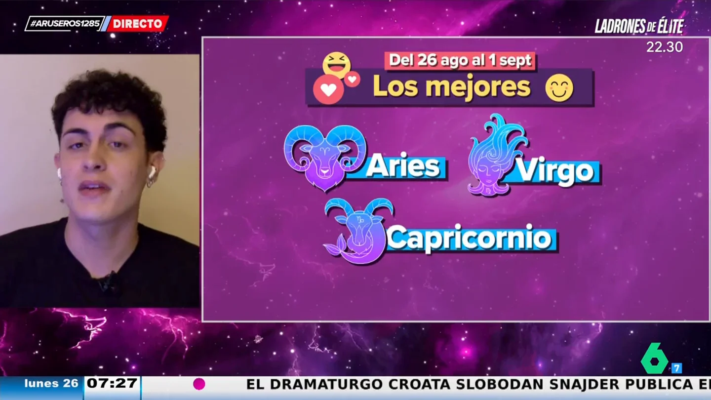 Las predicciones del horóscopo para esta semana según el astrólogo Jabifus, nuevo colaborador de Aruser@s Las predicciones del horóscopo para esta semana según el astrólogo Jabifus, nuevo colaborador de Aruser@s