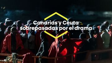 Canarias y Ceuta, sobrepasadas por el drama