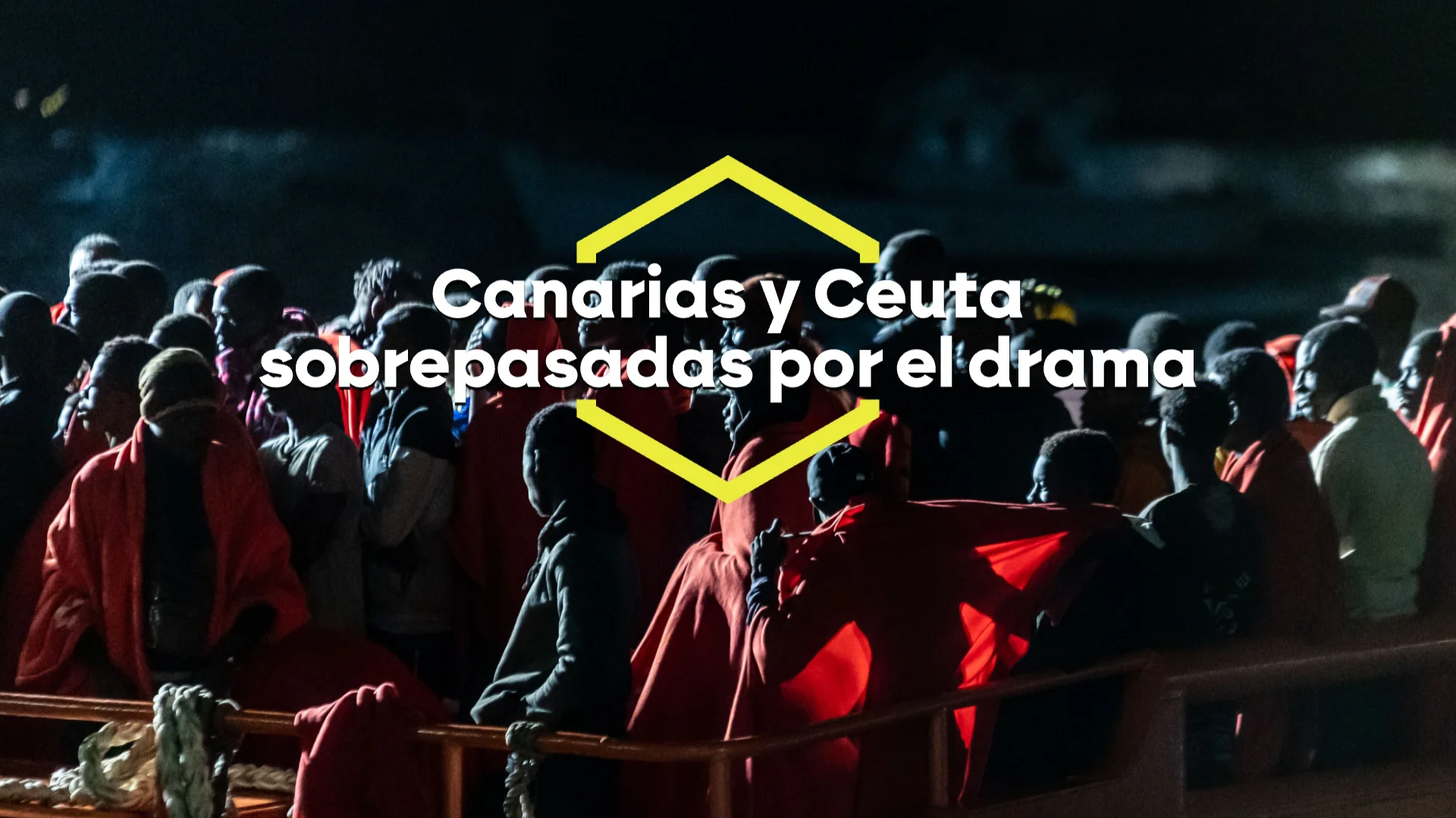 Canarias y Ceuta, sobrepasadas por el drama