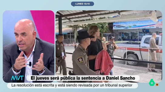 Juan Manuel Medina habla de la "pandereta" de la justicia tailandesa en el caso de Daniel Sancho "Las garantías judiciales y policiales de Tailandia no me dan ninguna fiabilidad", afirma el abogado Juan Manuel Medina, que en este vídeo se muestra muy crítico con la investigación y el proceso en el 'caso Daniel Sancho'.