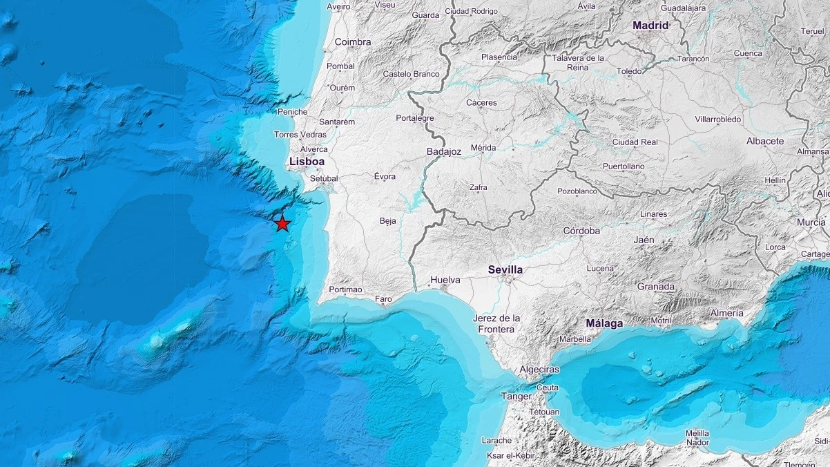 Registrado un terremoto de magnitud 5,2 al sur de Lisboa 