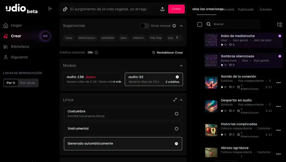 Así es la interfez de udio Así es la interfez de udio