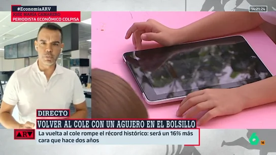 ARV-¿Qué podemos hacer para afrontar los gastos de la vuelta al cole? Camarero responde ARV-¿Qué podemos hacer para afrontar los gastos de la vuelta al cole? Camarero responde