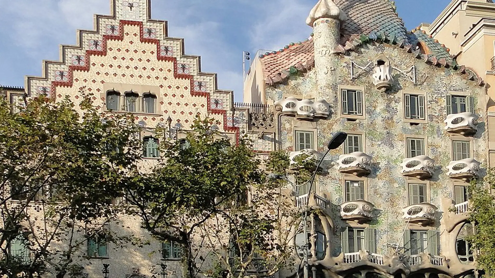 Manzana de la Discordia (Casa Amatller y Casa Batlló). Barcelona Manzana de la Discordia (Casa Amatller y Casa Batlló). Barcelona