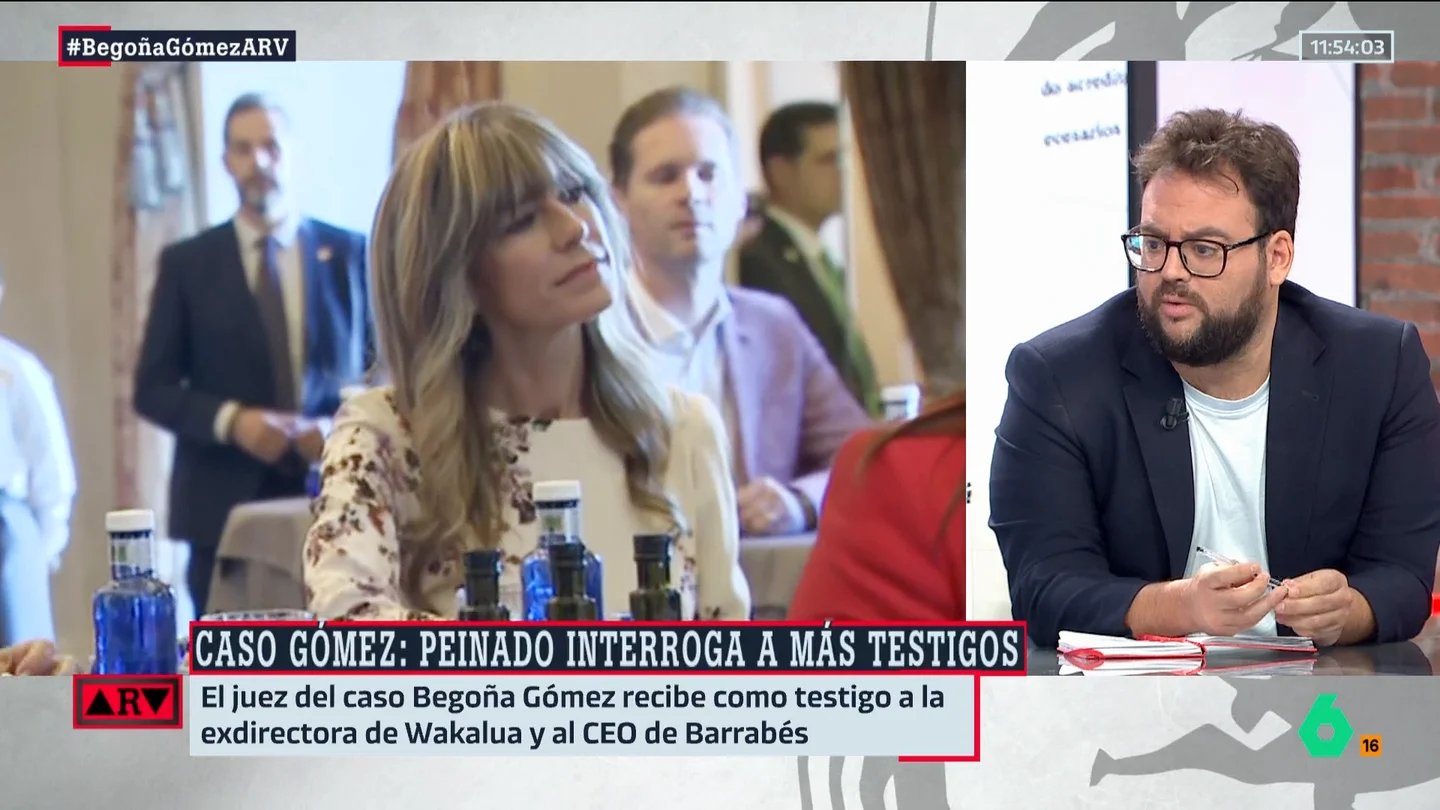 Monrosi: "Lo que está haciendo el juez Peinado es utilizar a la pareja del presidente para desgastarle" Monrosi: "Lo que está haciendo el juez Peinado es utilizar a la pareja del presidente para desgastarle"
