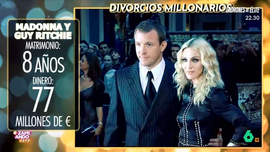 Madonna y Guy Ritchie: un divorcio de 77 millones pagado "en céntimos" Madonna y Guy Ritchie: un divorcio de 77 millones pagado "en céntimos"