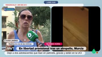 La madrina de la joven atropellada en Murcia, tras la puerta en libertad del presunto autor