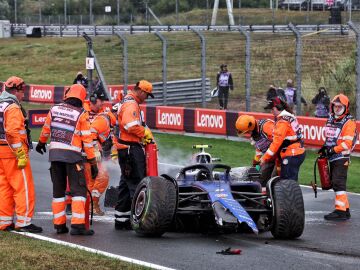 Williams contempla bajar del coche a Logan Sargeant tras Zandvoort