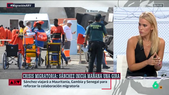 ARV-Afra Blanco recuerda que muchos españoles se vieron obligados a marcharse de manera irregular: "Somos unos hipócritas" ARV-Afra Blanco recuerda que muchos españoles se vieron obligados a marcharse de manera irregular: "Somos unos hipócritas"