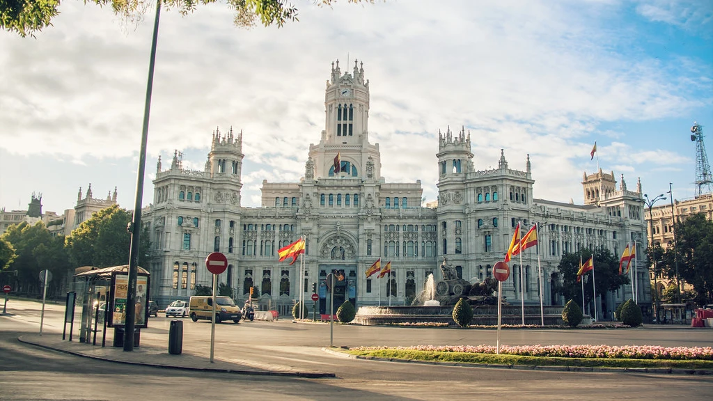 Fachada del Ayuntamiento de Madrid