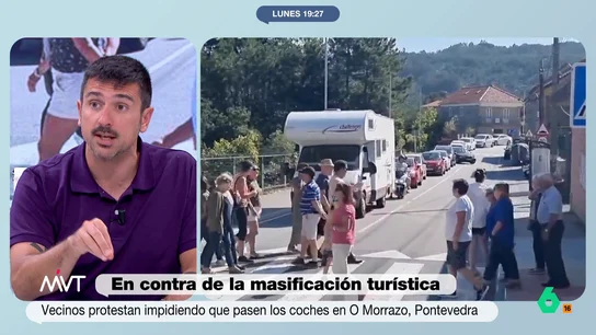 Ramón Espinar, tajante sobre el turismo: "Es mentira que genere regiones prósperas y ricas" "Las regiones que más dependen del turismo en España son las menos prósperas y las que se han empobrecido en los últimos años", afirma Ramón Espinar, que en este vídeo asegura en Más Vale Tarde que "este modelo es el que nos llevó a la crisis".