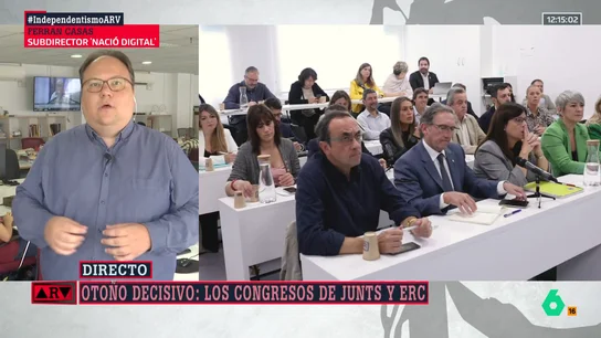 Ferran Casas analiza el futuro de Carles Puigdemont: "Lo que quiere Junts es que sea el presidente del partido" Ferran Casas analiza el futuro de Carles Puigdemont: "Lo que quiere Junts es que sea el presidente del partido"