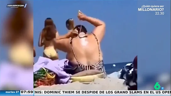 Así es la sorprendente técnica de una mujer para extender la crema sin ayuda que causa furor en redes Así es la sorprendente técnica de una mujer para extender la crema sin ayuda que causa furor en redes