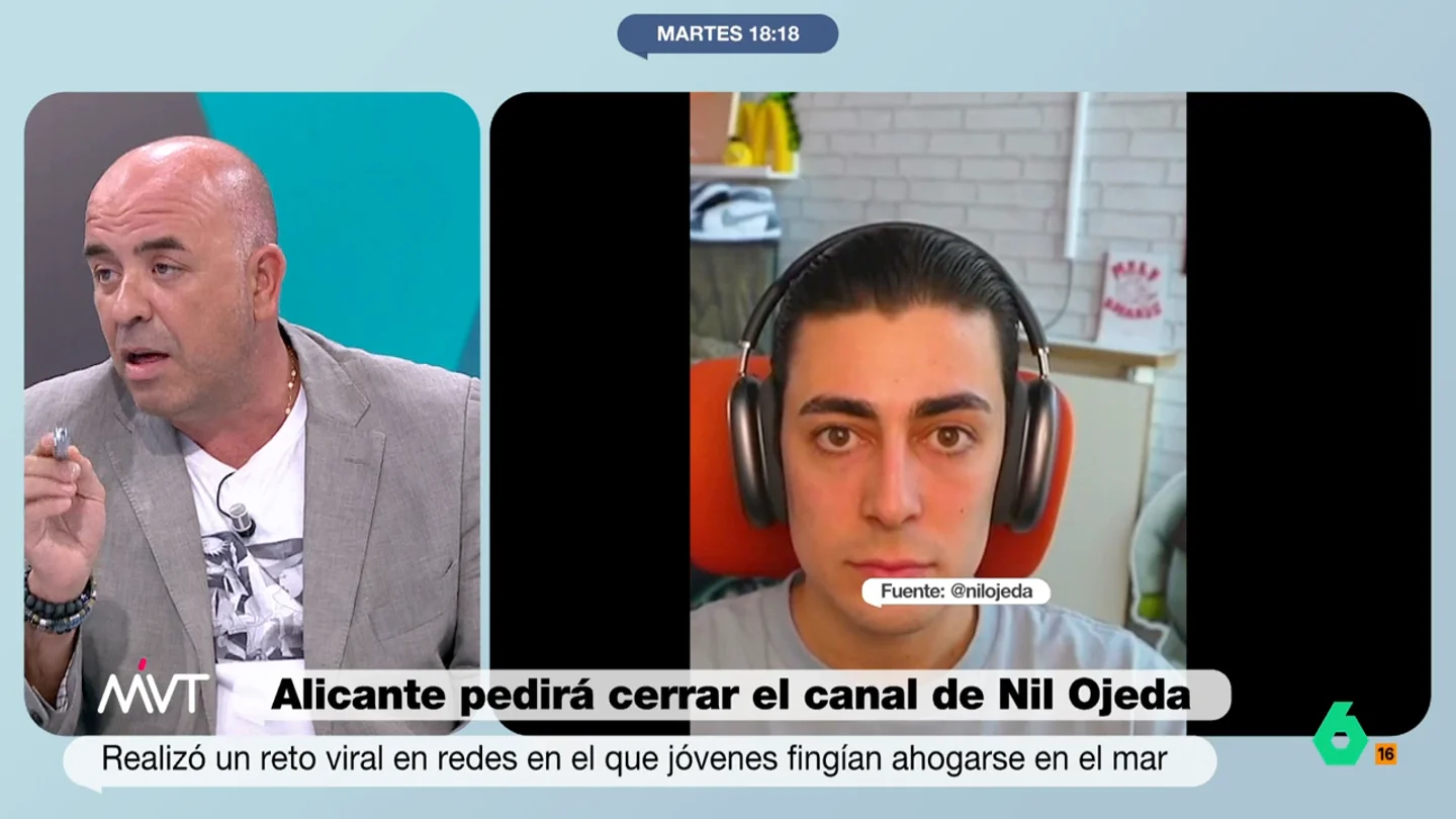 Juan Manuel Medina estalla por el reto viral de Nil Ojeda El abogado Juan Manuel Medina reacciona en este vídeo tras el polémico reto viral de Nil Ojeda en el que anima a los jóvenes a simular ahogamientos en las playas. Además, se muestra a favor de que se siente jurisprudencia sobre las redes sociales.