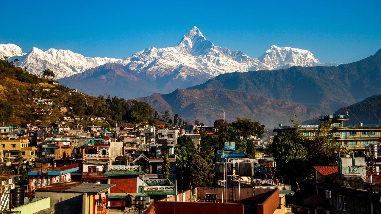 Ciudad nepalí de Pokhara, en una imagen de archivo.