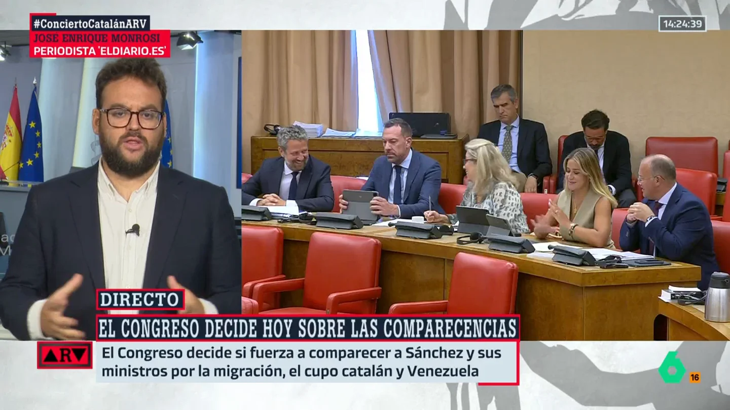 Monrosi, tras el primer consejos de Ministro del nuevo curso: "Junts está operando como un grupo más de oposición, junto a PP y Vox" Monrosi, tras el primer consejos de Ministro del nuevo curso: "Junts está operando como un grupo más de oposición, junto a PP y Vox"