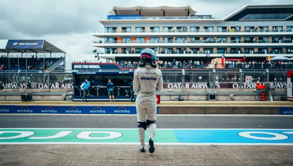Colapinto probó el FW46 en Silverstone Colapinto probó el FW46 en Silverstone