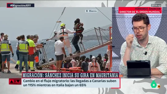 ARV-Fernando Arancón reacciona a la gira africana de Sánchez: "Esto no va a solucionar nada"  ARV-Fernando Arancón reacciona a la gira africana de Sánchez: "Esto no va a solucionar nada"