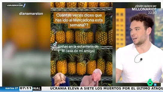 Una piña bocabajo, la clave para ligar en Mercadona: "Es peor que lo del papel higiénico en época COVID" Una piña bocabajo, la clave para ligar en Mercadona: "Es peor que lo del papel higiénico en época COVID"