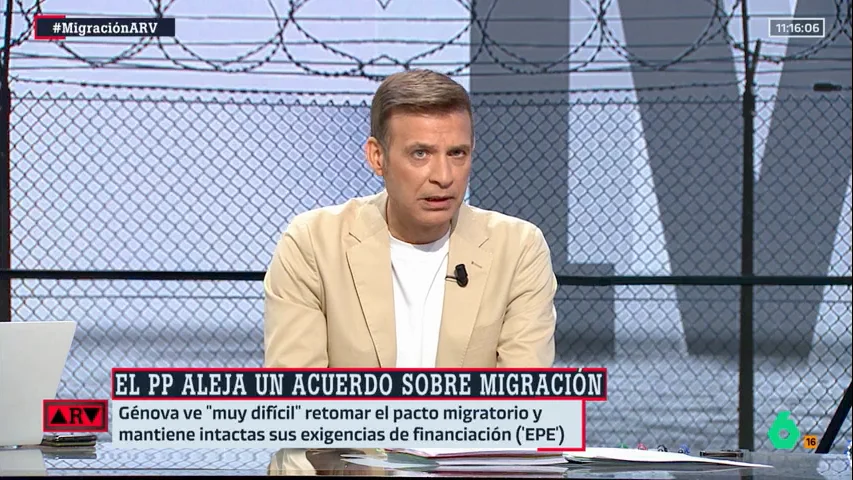 ARV-Pablo Pombo, sobre la migración: "Falta una política seria y sobra partidismo"