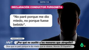 El conductor que atropelló a dos menores en Murcia confiesa ante la jueza: "No paré porque me dio miedo, no porque fuese bebido"