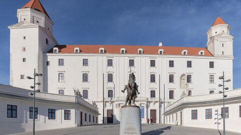 Castillo de Bratislava, en Eslovaquia