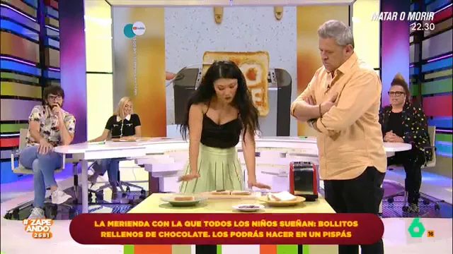 Miki Nadal, sobre el desayuno saludable de Jiaping para la vuelta al cole: "¡Muy saludable! Pan de molde con chocolate"