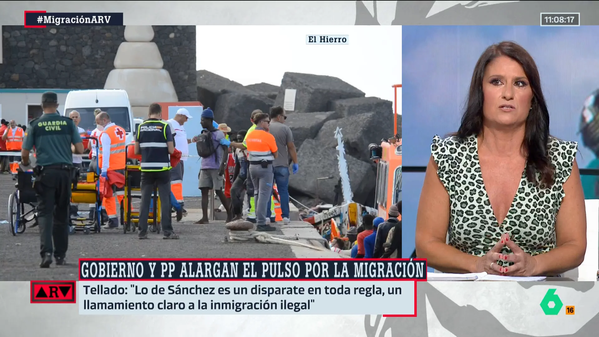 ARV-Imma Lucas, sobre la propuesta de Sánchez para paliar el drama migratorio: "Es un pequeño parche"