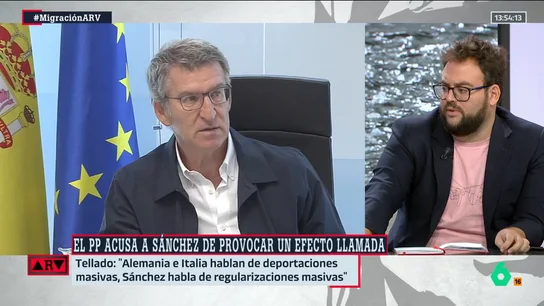 Monrosi, sobre las palabras de Feijóo sobre migración: "Lo que está haciendo ahora mismo es alentar al discurso del odio" Monrosi, sobre las palabras de Feijóo sobre migración: "Lo que está haciendo ahora mismo es alentar al discurso del odio"