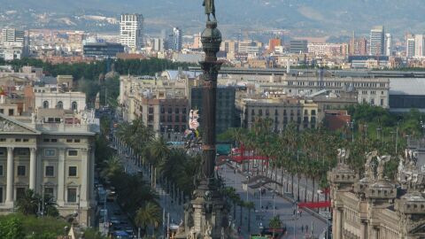 Monumento a Colón. Barcelona
