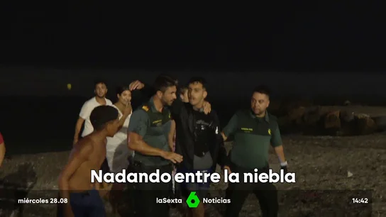 nadando entre la niebla nadando entre la niebla