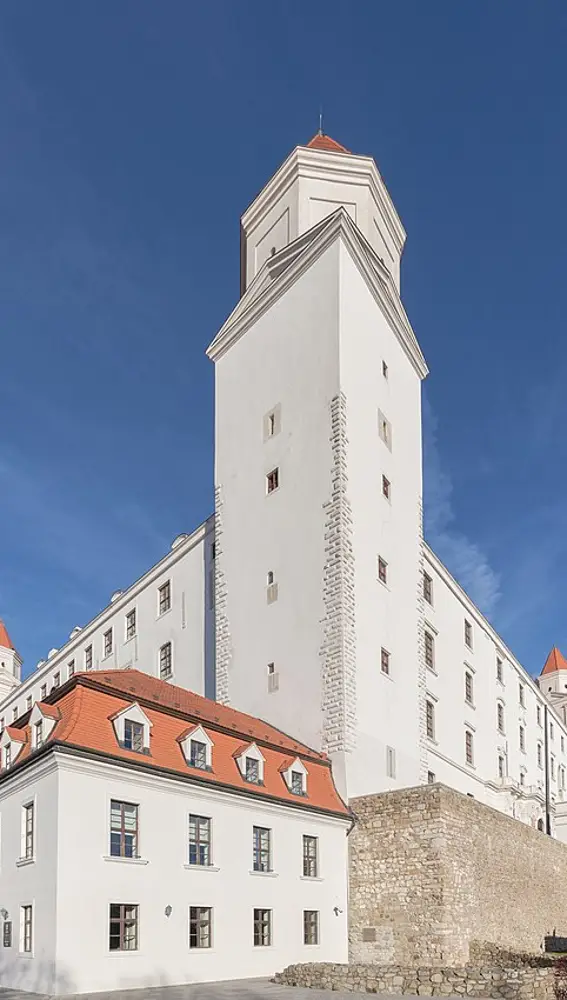 Castillo de Bratislava, en Eslovaquia Castillo de Bratislava, en Eslovaquia