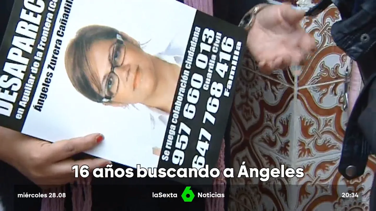 La Guardia Civil reanuda la búsqueda del cuerpo de Ángeles Zurera 16 años después de su desaparición La Guardia Civil reanuda la búsqueda del cuerpo de Ángeles Zurera 16 años después de su desaparición