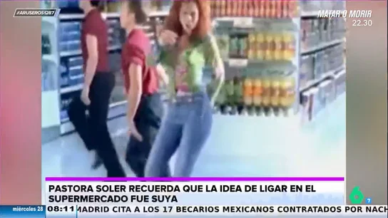 Pastora Soler, reivindica haber sido la pionera en ligar en los supermercados recordando su tema 'Corazón congelado' Pastora Soler, reivindica haber sido la pionera en ligar en los supermercados recordando su tema 'Corazón congelado'