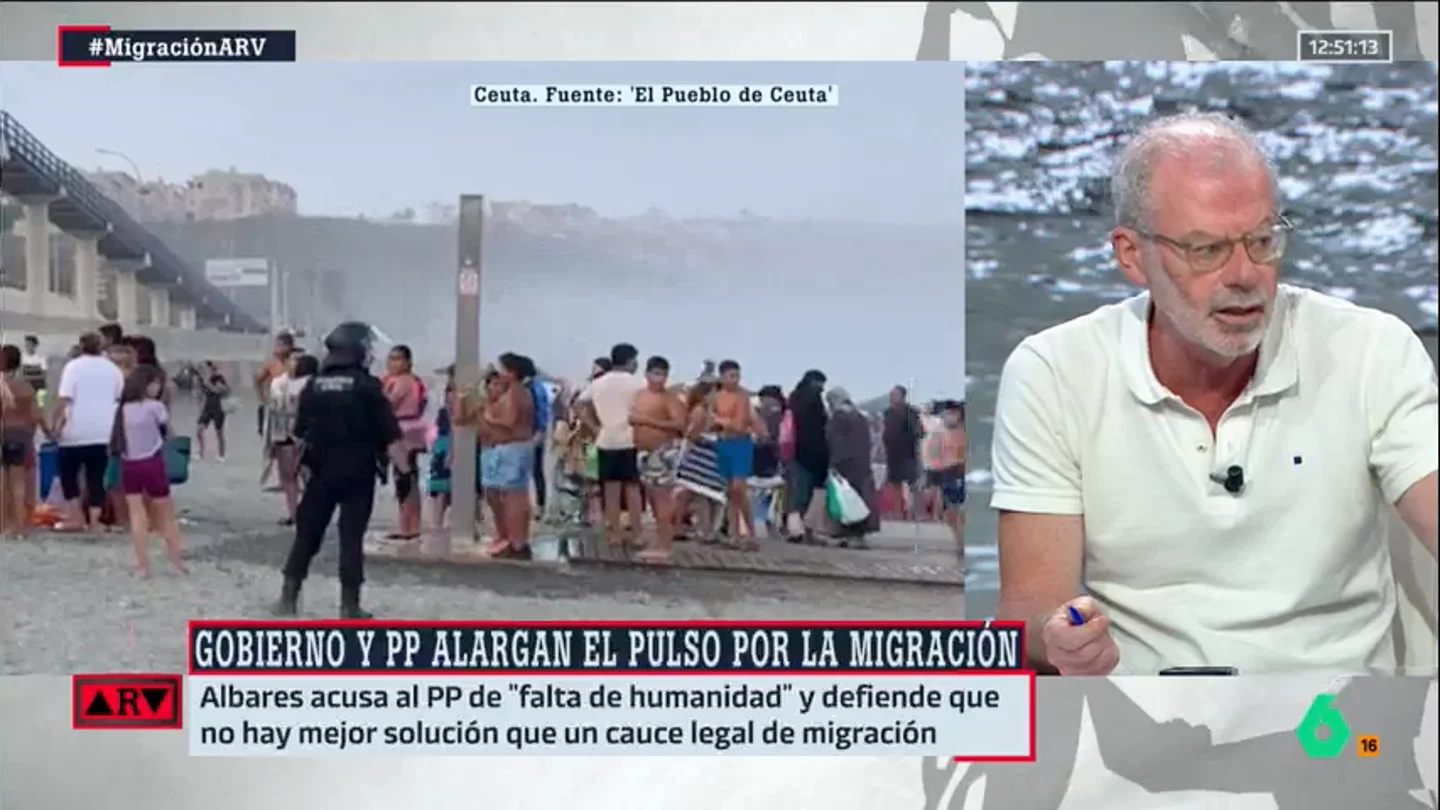 ARV- La reflexión de Jesús Núñez sobre la migración: "Se sigue intentando mantener un modelo que hace aguas" ARV- La reflexión de Jesús Núñez sobre la migración: "Se sigue intentando mantener un modelo que hace aguas"
