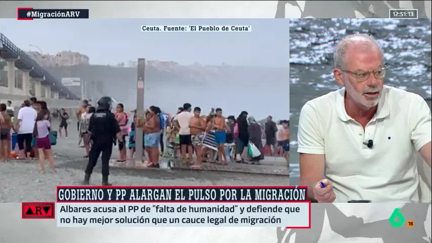 ARV- La reflexión de Jesús Núñez sobre la migración: "Se sigue intentando mantener un modelo que hace aguas"