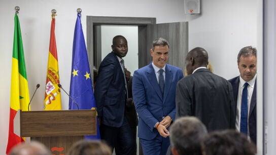 Pedro S&aacute;nchez en Senegal
