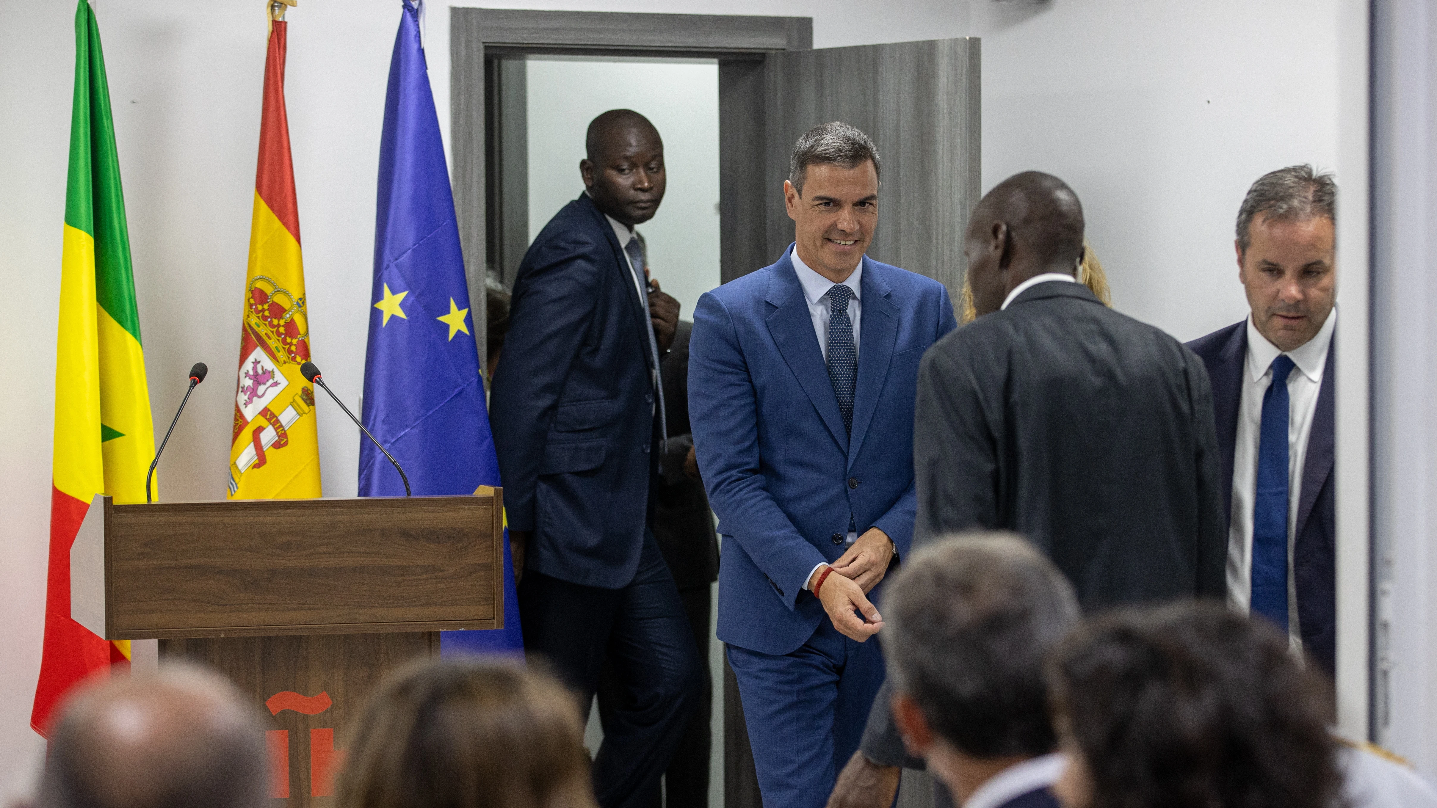 Pedro Sánchez en Senegal