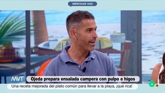 Pablo Ojeda advierte sobre la cadena de frío al llevar comida a la playa Pablo Ojeda prepara platos ideales para llevar a la playa de manera segura. Sin embargo, en este vídeo explica qué es lo más importante a tener en cuenta para su conservación si no queremos que las bacterias nos hagan pasar un mal rato.