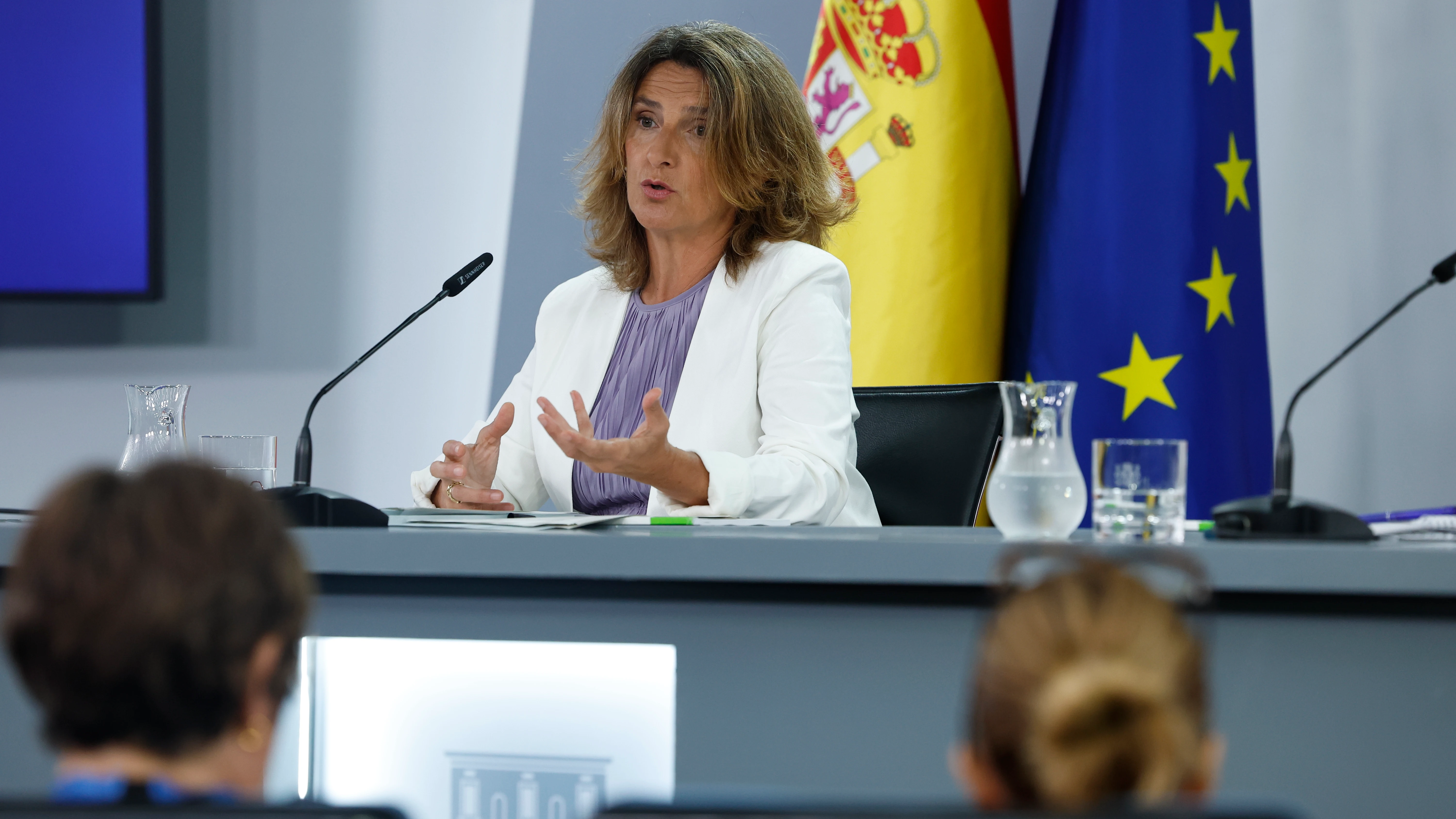 La vicepresidenta tercera y Ministra para la Transición Ecológica y el Reto Demográfico, Teresa Ribera