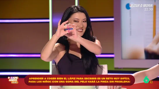 Jiaping enseña a los zapeadores a coger de manera correcta los lápices Jiaping enseña a los zapeadores a coger de manera correcta los lápices