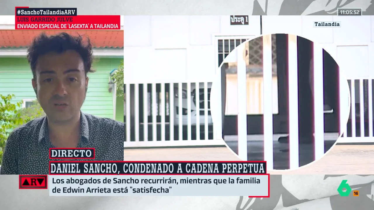 Las condiciones que encontrará Daniel Sancho en la prisión en la que cumplirá condena en Tailandia