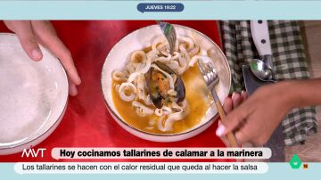 La receta del chef Carlos Maldonado para los amanes del marisco: tallarines de calamar a la marinera