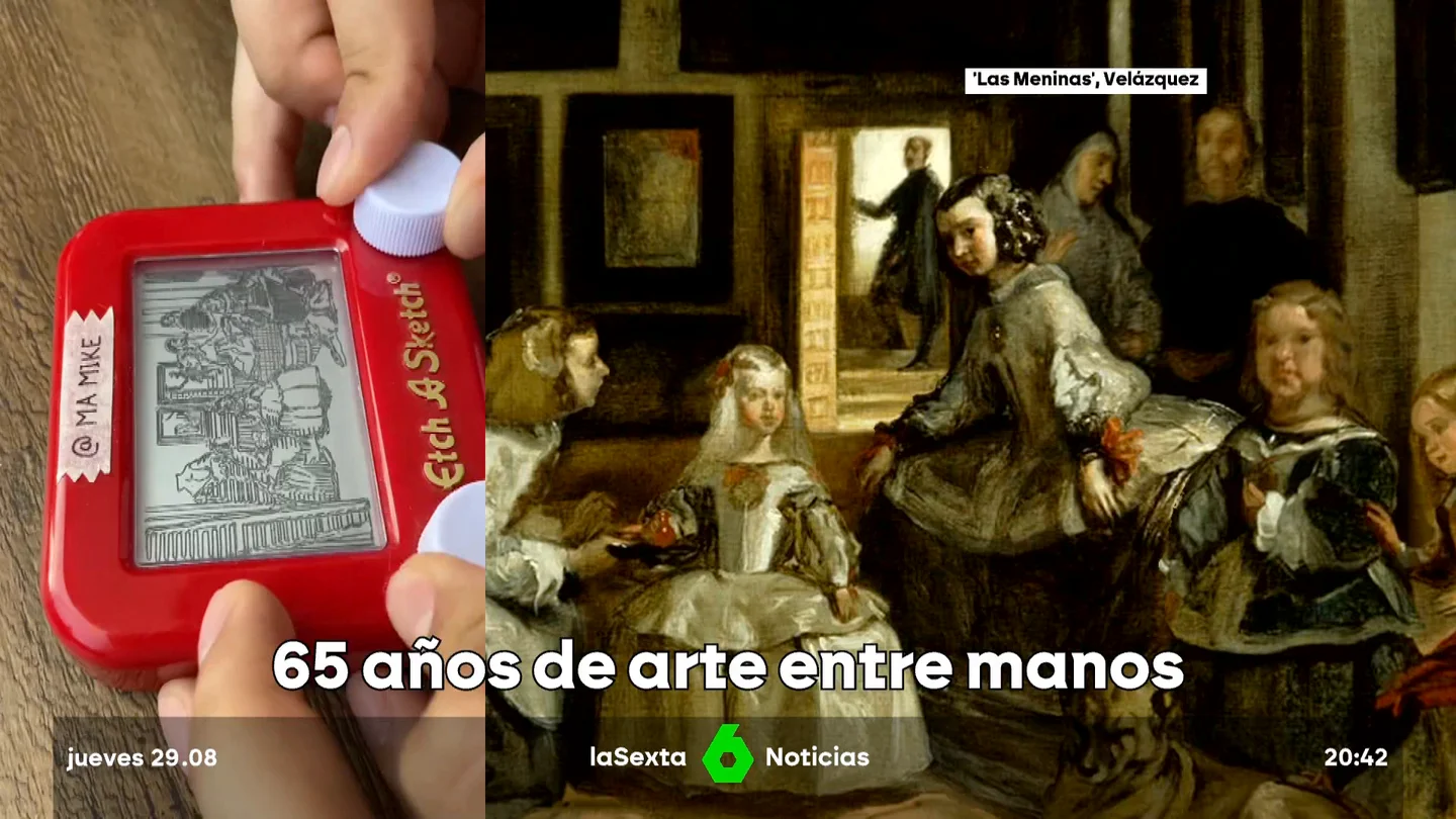 El Telesketch, el juguete de la 'vieja escuela' que revive gracias a las redes sociales El Telesketch, el juguete de la 'vieja escuela' que revive gracias a las redes sociales