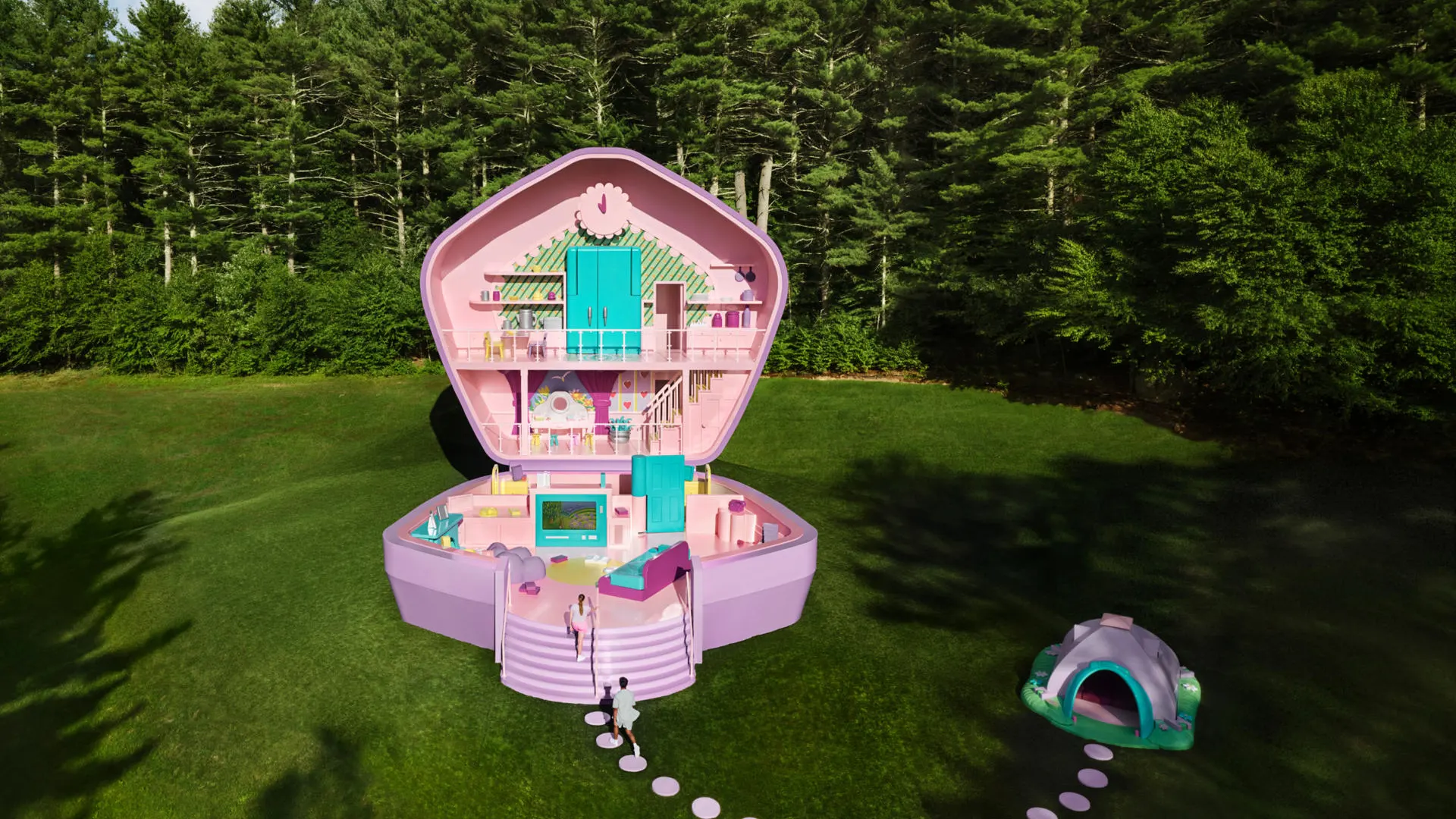 Casa de la mu&ntilde;eca de Polly Pocket